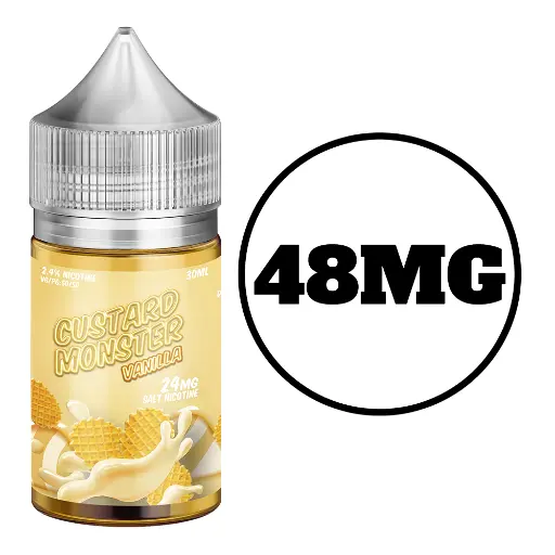 [Q-1671-06] CUSTARD MONSTER SALT 30ML (48MG, Vanilla)