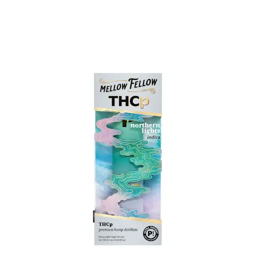 [T-1180-05] MELLOW FELLOW DISPOSABLE 0.5G THCP (Northern Lights (Indica))