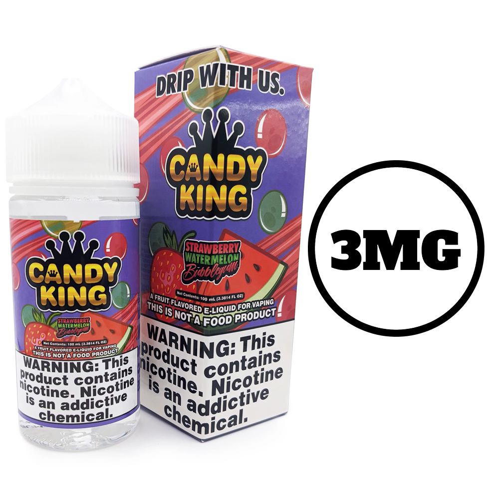 [Q-1545-11] CANDY KING 100ML (3mg, Strawberry Watermelon Bubblegum)