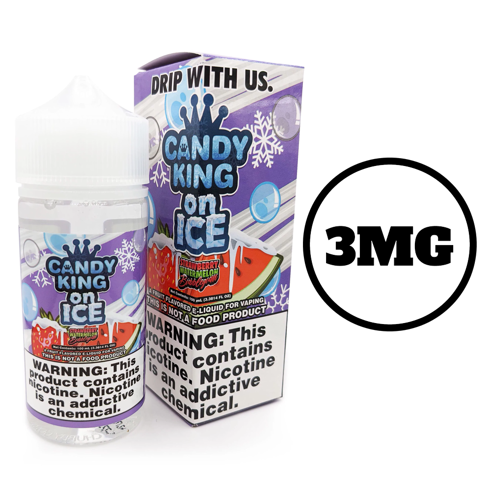 [Q-1545-39] CANDY KING 100ML (3mg, Strawberry Watermelon Bubblegum Ice)