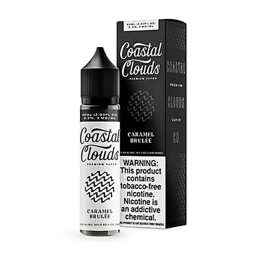 [Q-1630-06] COASTAL CLOUDS 60ML (3mg, Caramel Brulee)