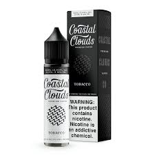 [Q-1630-68] COASTAL CLOUDS 60ML (6mg, Tobacco)