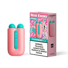 [Q-3839-09] VOZOL NOSE KNOWS DISPOSABLE 10ML 5PK  (Strawberry Ice)