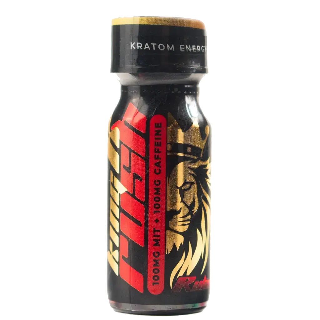 [Q-2688-03] KING K RUSH Kratom Shot 12pk (Ruby)