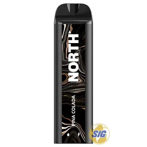 [Q-2932-01] NORTH DISPOSABLE 5000PUFF 10ML (Pina Colada)