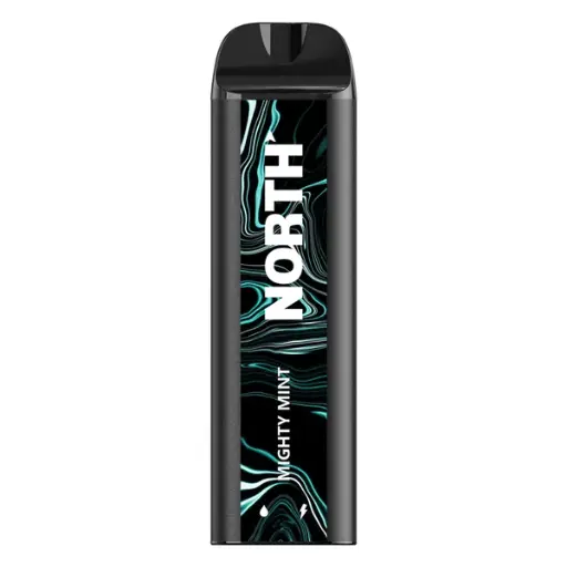 [Q-2932-08] NORTH DISPOSABLE 5000PUFF 10ML (Lemon Mint)