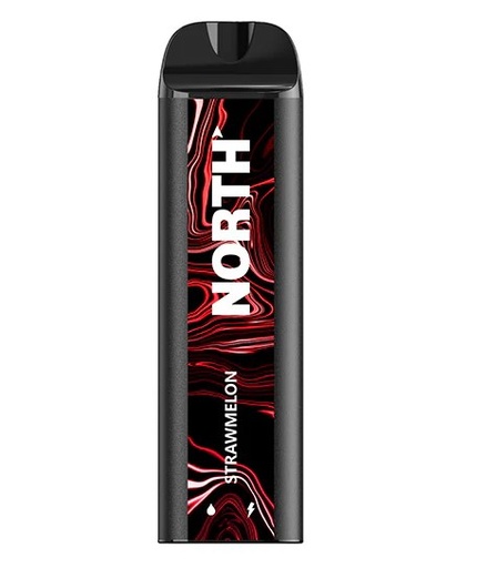 [Q-2932-12] NORTH DISPOSABLE 5000PUFF 10ML (Strawmelon)