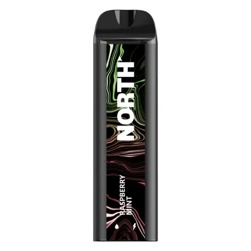 [Q-2932-19] NORTH DISPOSABLE 5000PUFF 10ML (Raspberry Mint)