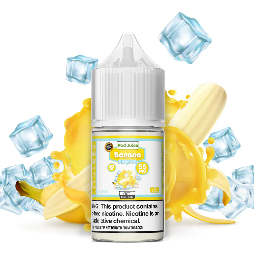 [Q-3094-08] POD JUICE 30ML (55mg, Banana Freeze)