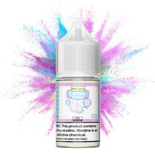 [Q-3094-26] POD JUICE 30ML (55mg, Cotton Clouds)
