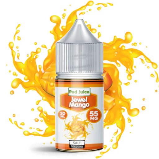 [Q-3094-28] POD JUICE 30ML (55mg, Jewel Mango)