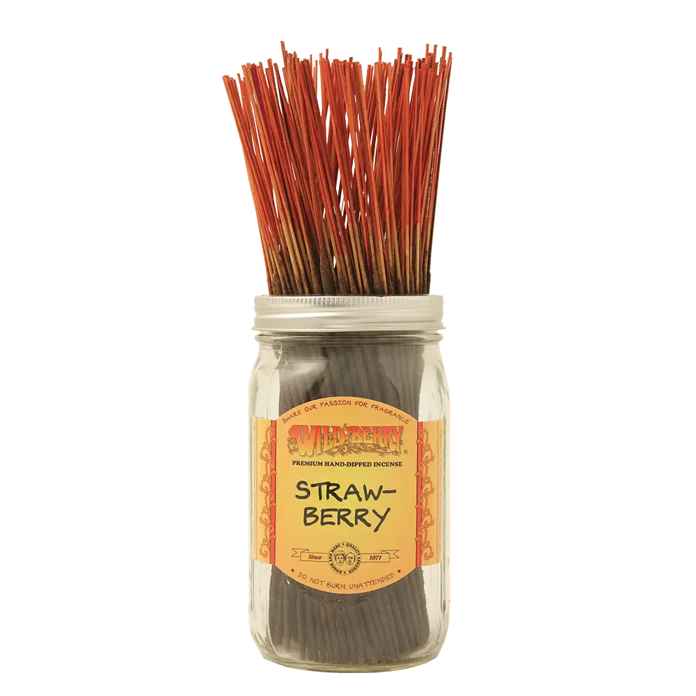 [Q-4056-11] WILD BERRY 100 INCENSE STICKS (Strawberry)