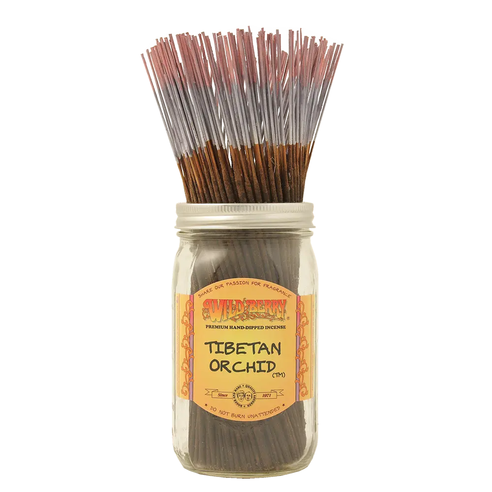 [Q-4056-15] WILD BERRY 100 INCENSE STICKS (Tibetan Orchid)