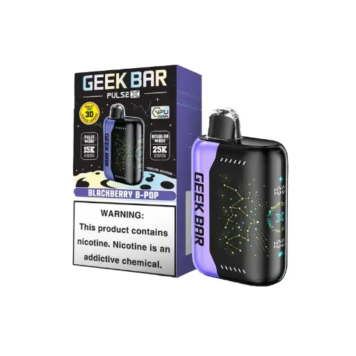 [Q-2069-34] GEEK BAR PULSE 15K 5PK 16ML (Blackberry B pop)