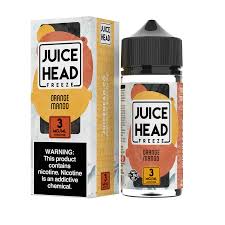[Q-2668-17] JUICE HEAD FREEZE 100ML (Orange Mango, 3MG)