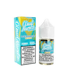 [Q-1628-20] CLOUD NURDZ SALTS ICED 30ML (25MG, Blue Raspberry Lemon)