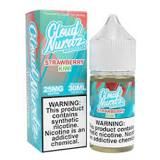 [Q-1628-35] CLOUD NURDZ SALTS ICED 30ML (50MG, Strawberry Kiwi)