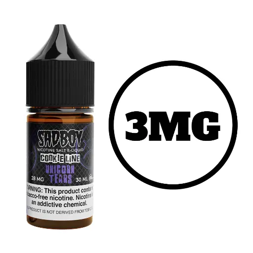 [Q-3288-04] SADBOY COOKIE LINE 100ML (3MG, Unicorn Tears)