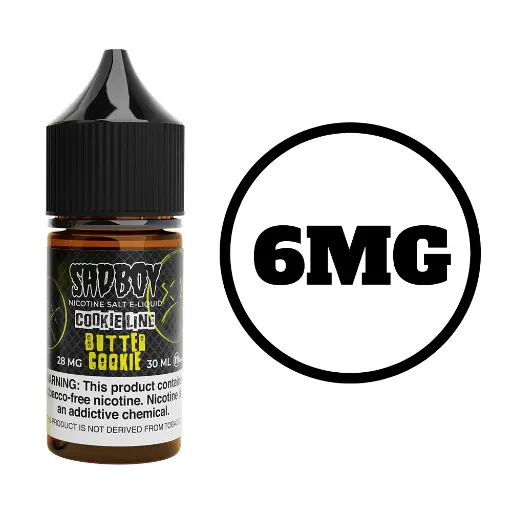[Q-3288-07] SADBOY COOKIE LINE 100ML (6mg, Butter Cookie)