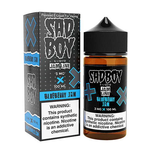[Q-3291-05] SADBOY JAM LINE 100ML (6mg, Blueberry Jam)
