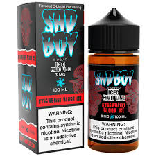 [Q-3289-16] SADBOY FRUIT LINE 100ML (6mg, Strawberry Blood Ice)
