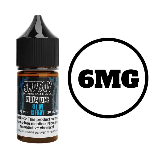 [Q-3292-03] SADBOY NOLA LINE 100ml (6MG, Blueberry)