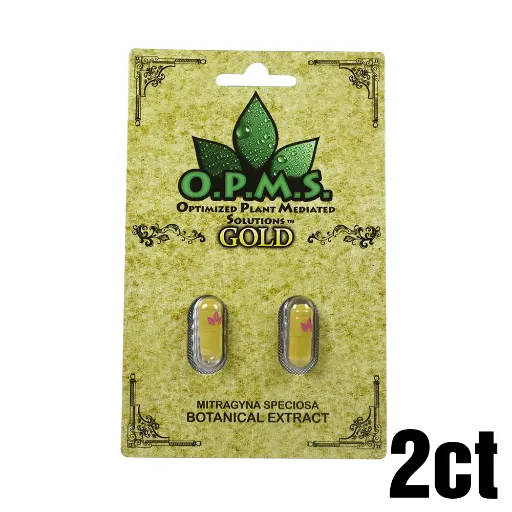 [Q-3028-03] OPMS EXTRACT SHOT/CAPSULES  (Gold Capsules 2PK)