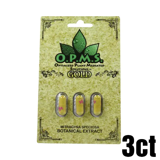 [Q-3028-04] OPMS EXTRACT SHOT/CAPSULES  (Gold Capsules 3PK)
