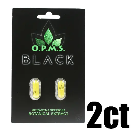 [Q-3028-06] OPMS EXTRACT SHOT/CAPSULES  (Black Capsules 2PK)