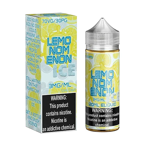 [Q-2930-03] NOMENON ICE 120ML (Lemonomenon, 6MG)