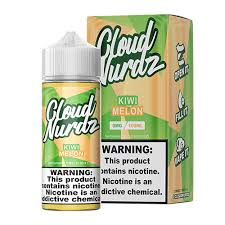 [Q-1625-37] CLOUD NURDZ 100ML (6mg, Melon Kiwi)