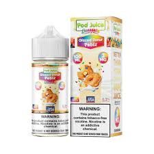 [Q-3095-06] POD JUICE DESSERTS 100ML (6MG, Glazed Donut Peblz)