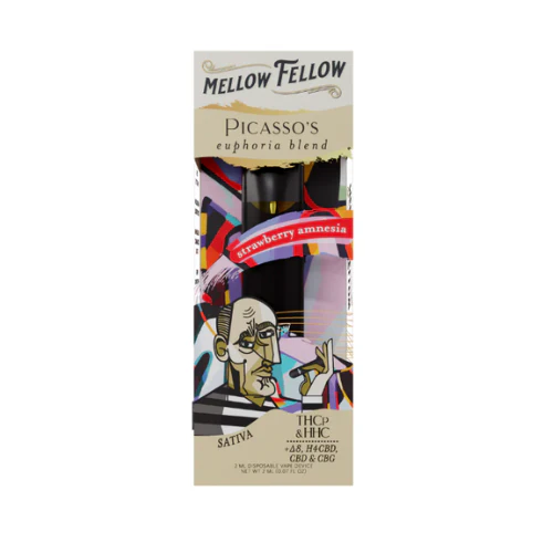 [T-1173-14] MELLOW FELLOW 2ML DISPOSABLE (Strawberry Amnesia)