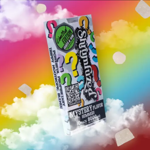 [Q-4352-08] Dazed SHRUMFUZED GUMMIES 8000MG  10PK  5 PER BOX (Assorted Flavors)