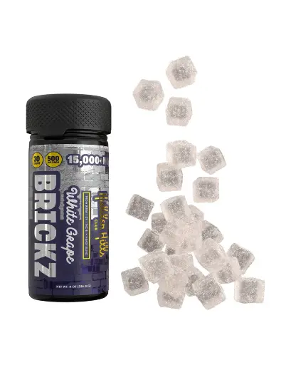 [T-1103-06] HIDDEN HILLS BLEND BRICKZ 15000MG 1CT (WHITE GRAPE)