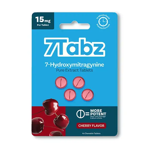 [Q-1199-03] 7TABZ PURE EXTRACT TABLETS | 15MG PER TAB 4CT (Cherry)