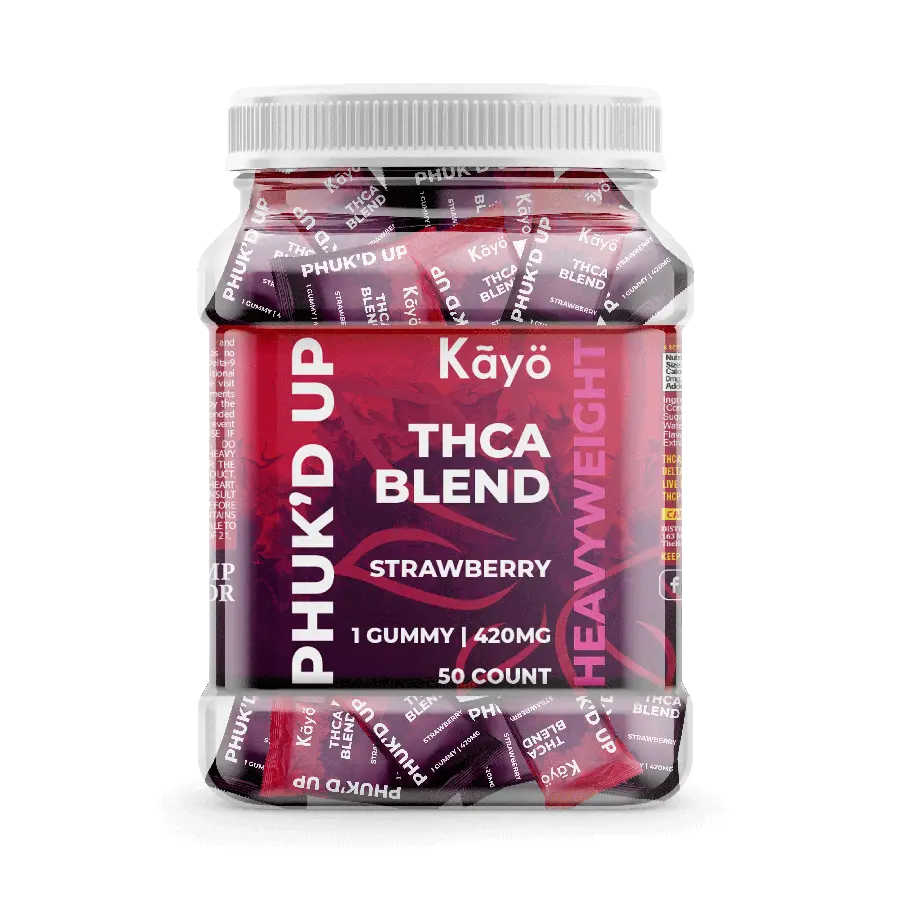 [Q-4263-06] Phuk'd Up 50ct JAR THC-A (Strawberry Cough)