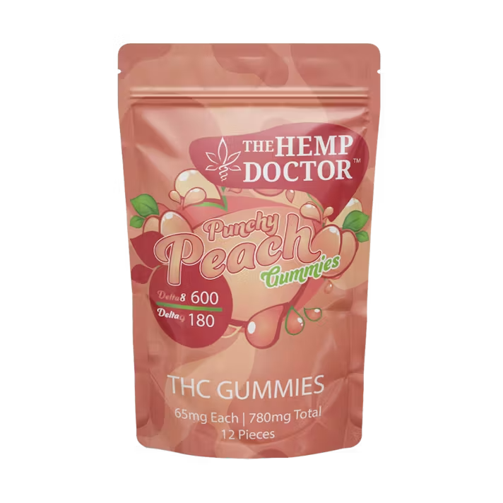 HEMP DOCTOR 780mg 12ct Gummy Rings DELTA-8 DELTA-9