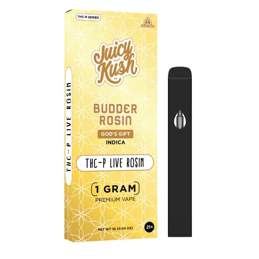 [Q-4256-02] JUICY KUSH 1G Disposable THC-P 5PK a Box (God's Gift)