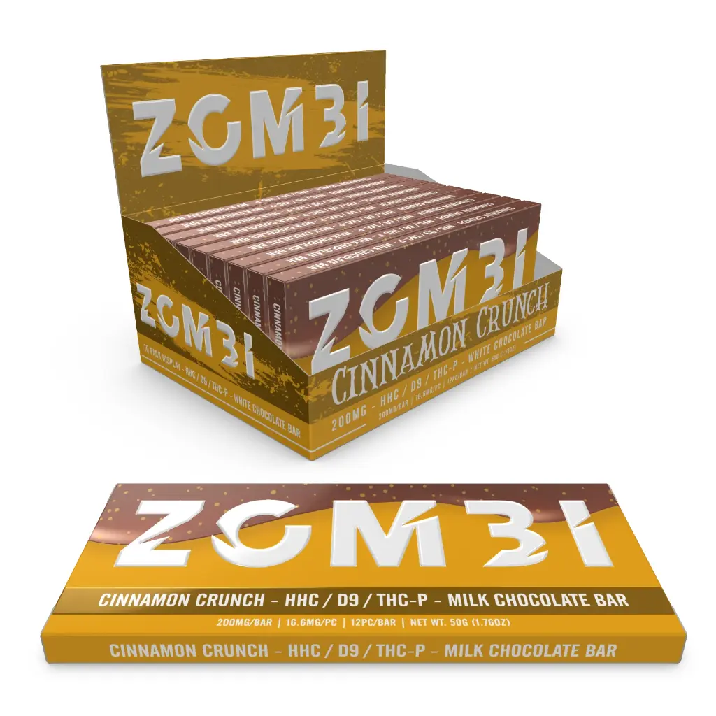 ZOMBI Chocolate Bar 200MG THC-P