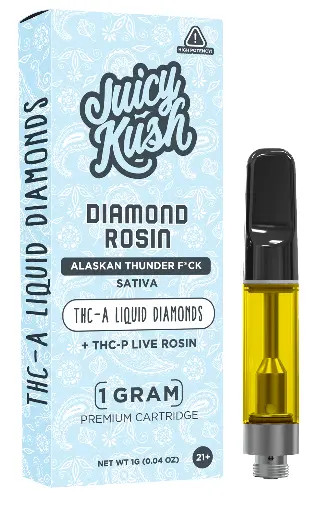 [Q-4255-01] JUICY KUSH 1G Cartridges THC-A THC-P (Alakan Thunderfuck)