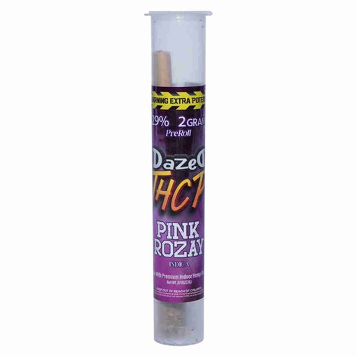 [T-1248-03] Dazed 2G Preroll THC-P 30CT Display (Pink Rozay)