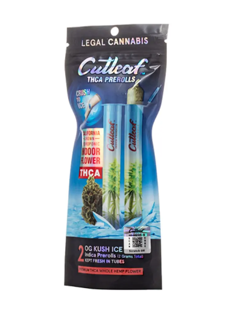 CUTLEAF THCA PRE-ROLLS ICE