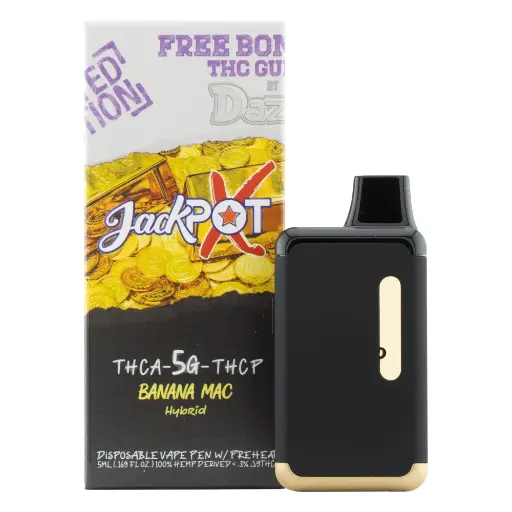 [T-1250-02] JACKPOTX 5G D8/THCA/THCP  (BANANA MAC)