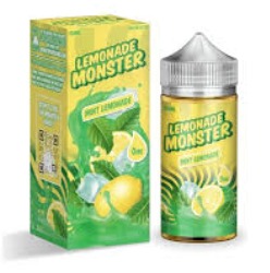 [Q-2726-12] LEMONADE MONSTER 100ML (3MG, Mint lemonade)