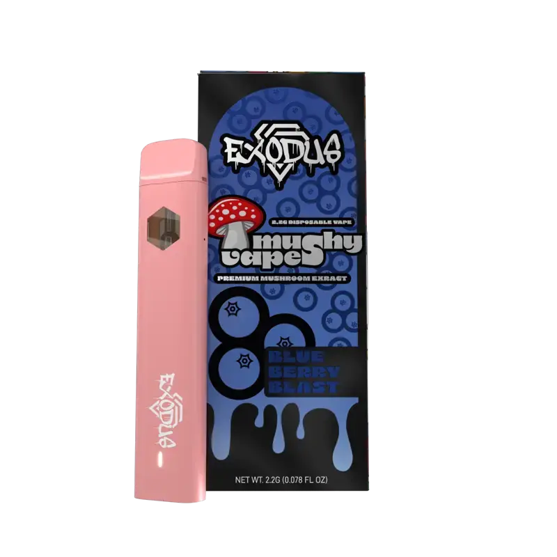 [Q-4331-04] EXODUS Mushroom Disposable Vape 2.2G (Blueberry Blast)