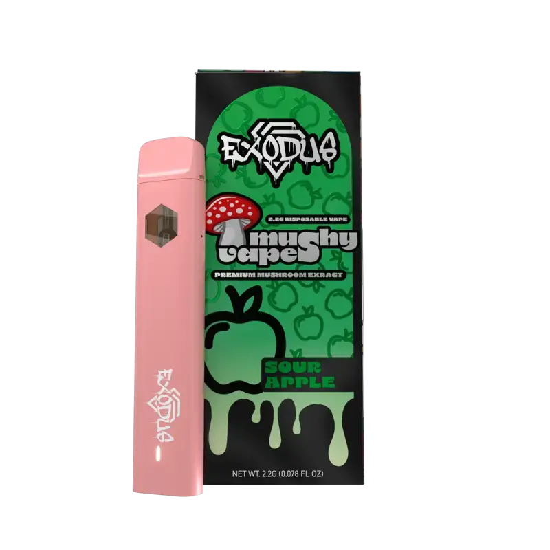 [Q-4331-09] EXODUS Mushroom Disposable Vape 2.2G (Sour Apple)