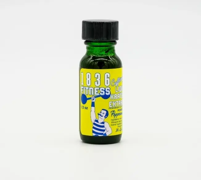 [Q-4521-03] 1836 FITNESS CAFFEINATED EXTRACT SINGLE  (YELLOW (PEPPERMINT))