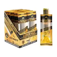 [Q-4546-10] KING PALM CONES MINI 2PK 20CT  (Lemon Haze)