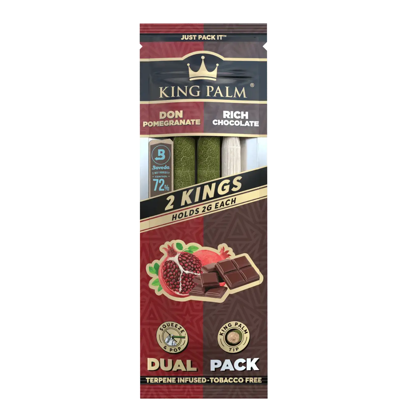 KING PALM DUAL PACK 2PK 20CT 